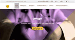 Desktop Screenshot of invitam.es